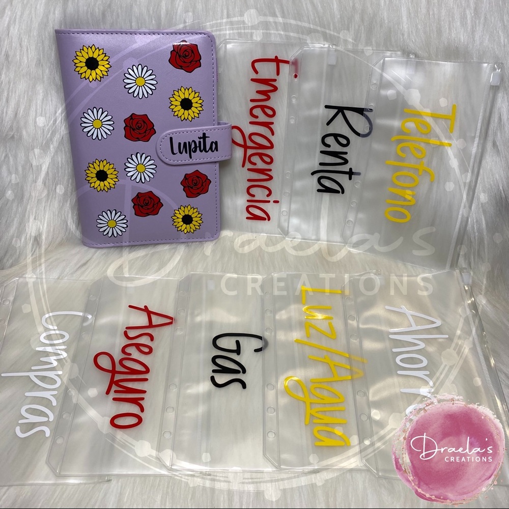 Personalized Cash Binder / Budget Book